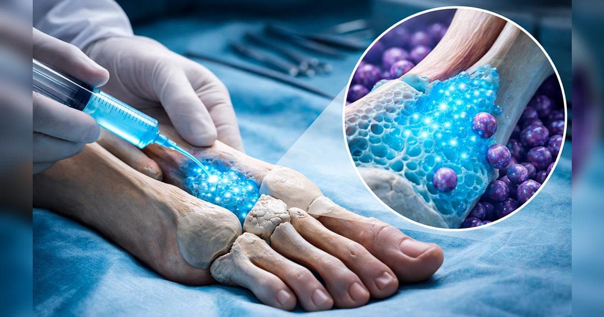 Innovación suiza: hidrogel revoluciona reparación ósea