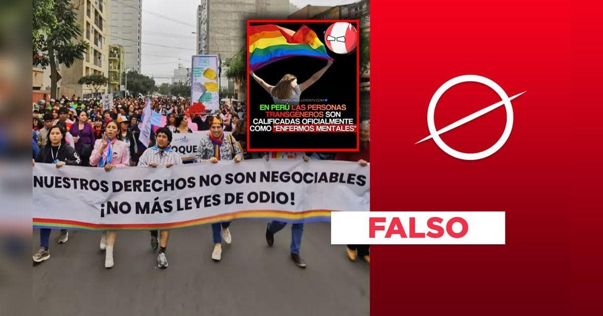 Análisis: Desinformación sobre clasificación transgénero