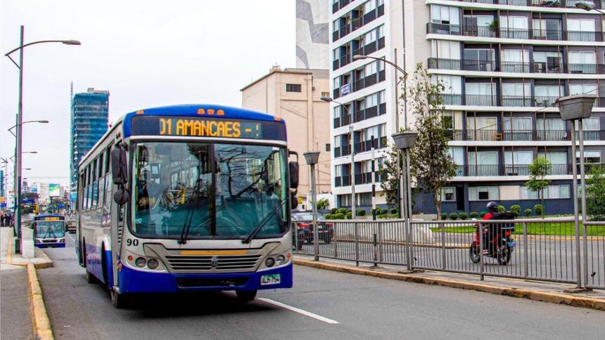 ATU pone a prueba el carril bidireccional en la avenida Arequipa: un paso hacia la eficiencia del transporte en Lima